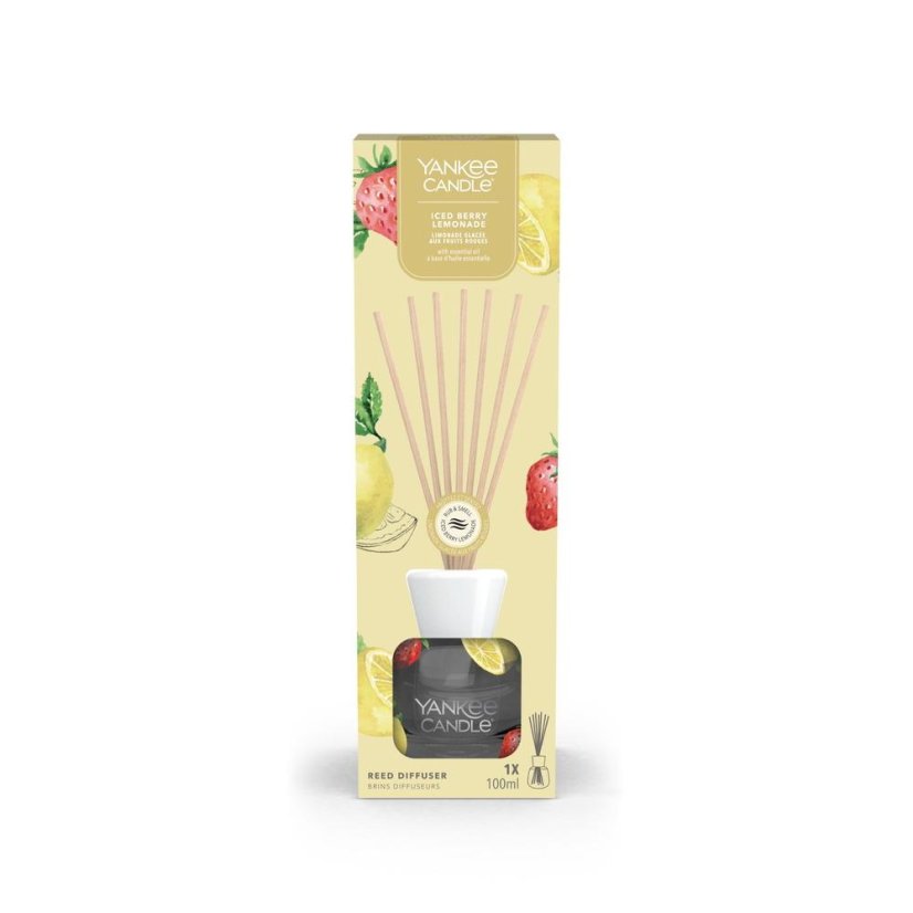 Aromatyczny dyfuzor Yankee candle Signature Reed, Iced Berry