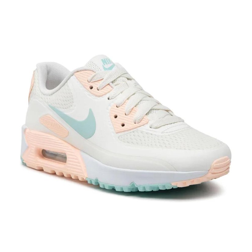 Dámská obuv Nike Air Max 90 G - Farbe: Weiß/Rosa, Größe: 38.5
