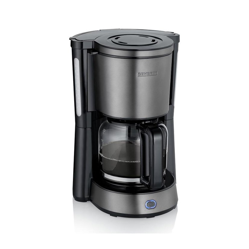 Severin TYPE KA 9340 coffee maker, stainless steel/black