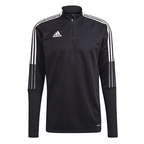 Pánske tréningové tričko Adidas Tiro21 Training Top M - Farba: Čierna, Veľkosť: XXL