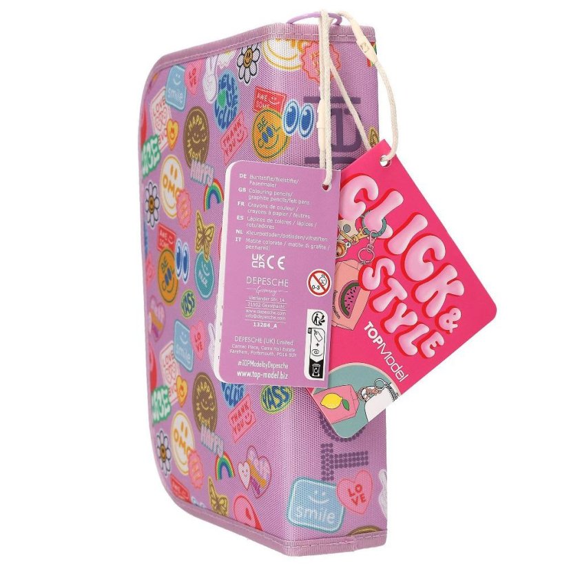 Skladací peračník s Top Model Girl Power, Candy & Lexy