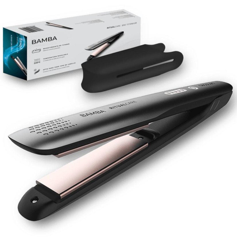 Cecotec RitualCare 890 Titanium 4213 čierna žehlička na vlasy