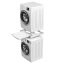 Universal spacer between washing machine and dryer with pull-out shelf Meliconi Torre Dry 656133 white