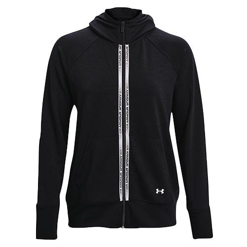 Under Armour Rival Terry Taped Women's Sweatshirt - Color: Black, Size: S