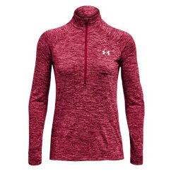 Women's Under Armour New Tech 1/2 Zip T-Shirt - Twist