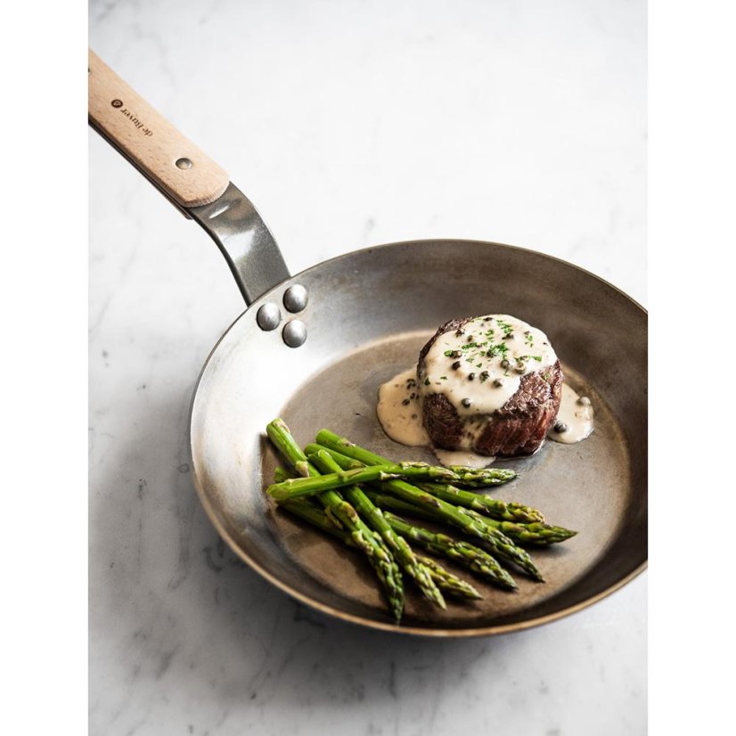 Stahlpfanne de Buyer Mineral B Bois 5710.20, 20 cm