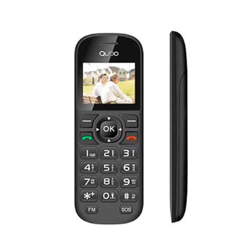QUBO D-1803 BK gray mobile phone