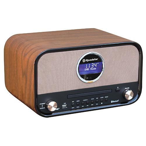 Roadstar HRA-1782ND+BT Wood Radio