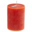 Rustikale Kerze DutZ Rustic Coral Red