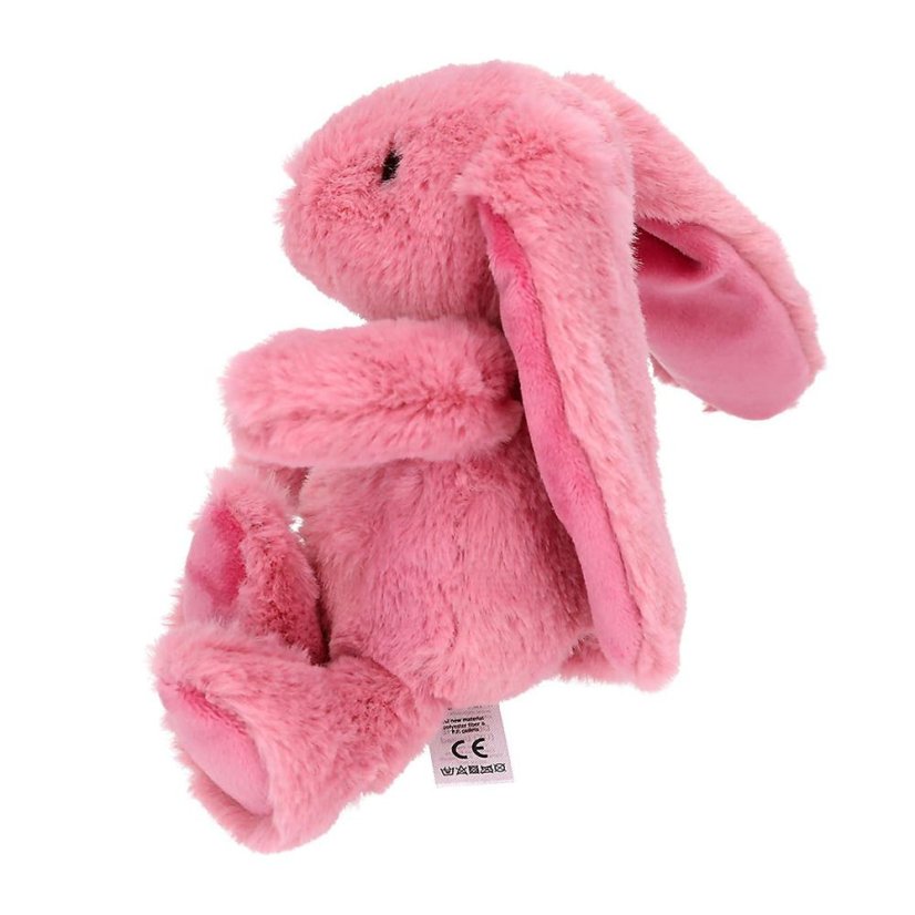 Nelly Princess Mimi Plush Rabbit, 19 cm – deep pink