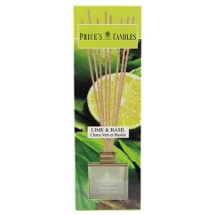 Rákosový difuzér Price´s Candles, Lime & Basil