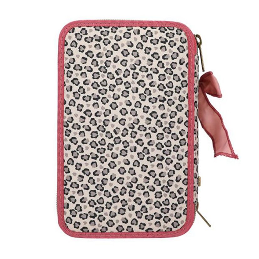 Three-tier pencil case with Top Model Leoheart accessories