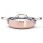 Alacsony fedeles edény de Buyer Prima Matera 6241.24, 24 cm