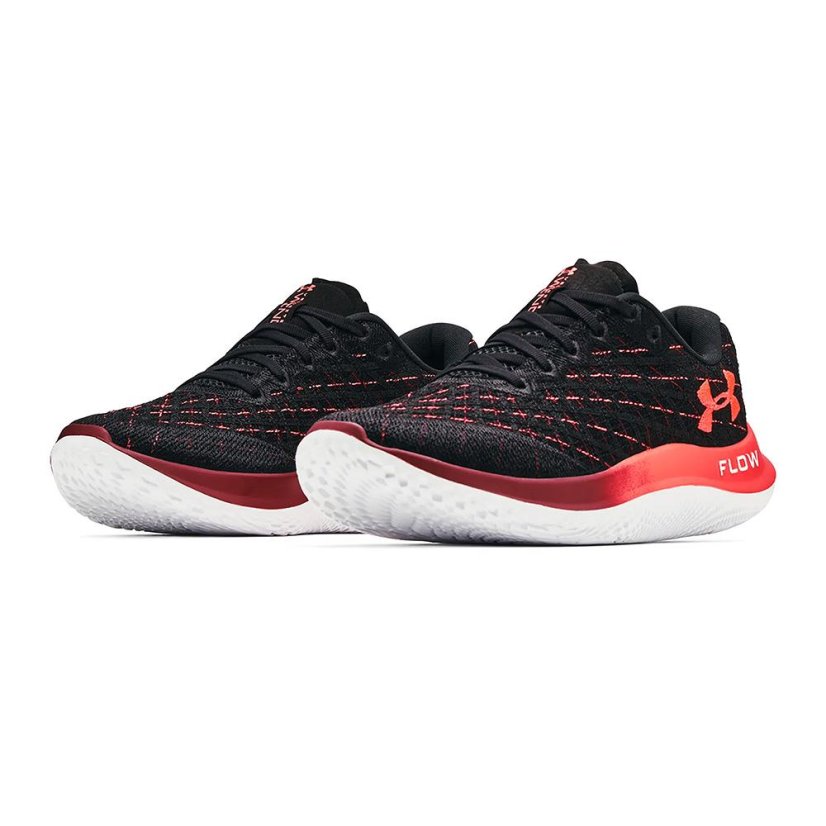 Laufschuhe Under Armour Flow Velociti Wind CLRSFT M - Farbe: Schwarz/Rot, Größe: 44