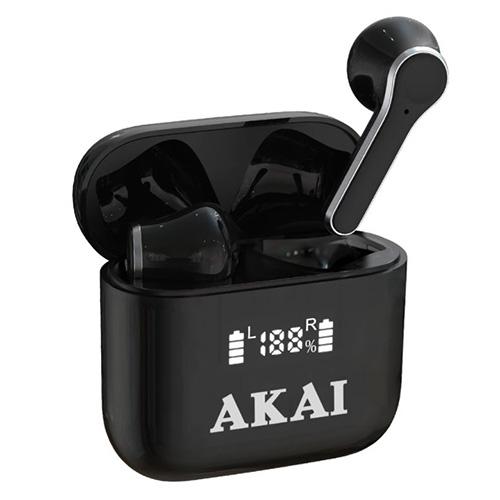 AKAI BTE-J101 wireless headphones, black