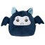 Ylvi Swoppies glow-in-the-dark bat plush pillow