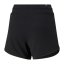 Puma Rebel 4 High Waist Women's Shorts - Color: Black, Size: L