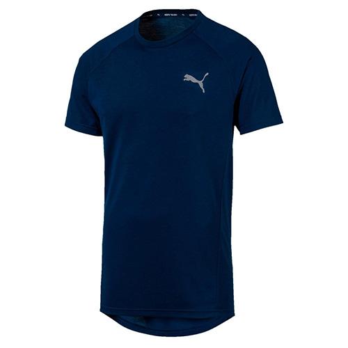 Puma Evostripe férfi póló - Szín: Narancssárga, Méret: M