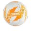 Futbalová lopta Macron Taiga XI - Farba: Oranžová/biela, Veľkosť: 5
