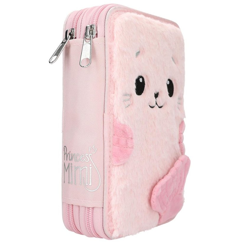 Two-tier pencil case with Princess Mimi Robby accessories