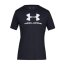 Herren-T-Shirt Under Armour SPORTSTYLE LOGO SS - Farbe: Rot, Größe: S