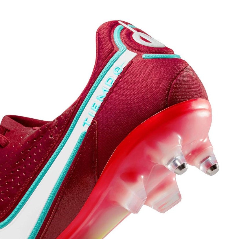 Kopačky Nike Tiempo Legend 9 Elite SG-Pro AC - Farbe: Rot, Größe: 40.5