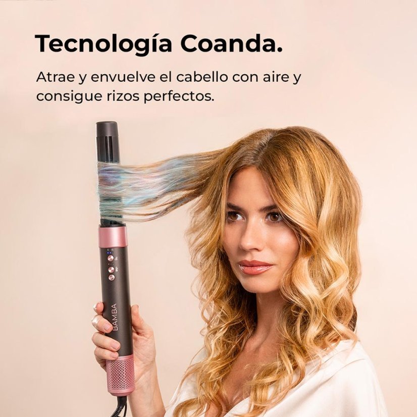 Lockenstab Cecotec CermicCare AirGlam Lockenstab 8in1 Black 3464