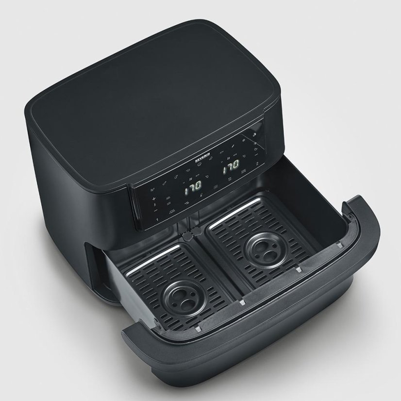 Severin FryLight Flex-Max-Dual FR 2490 black hot air fryer