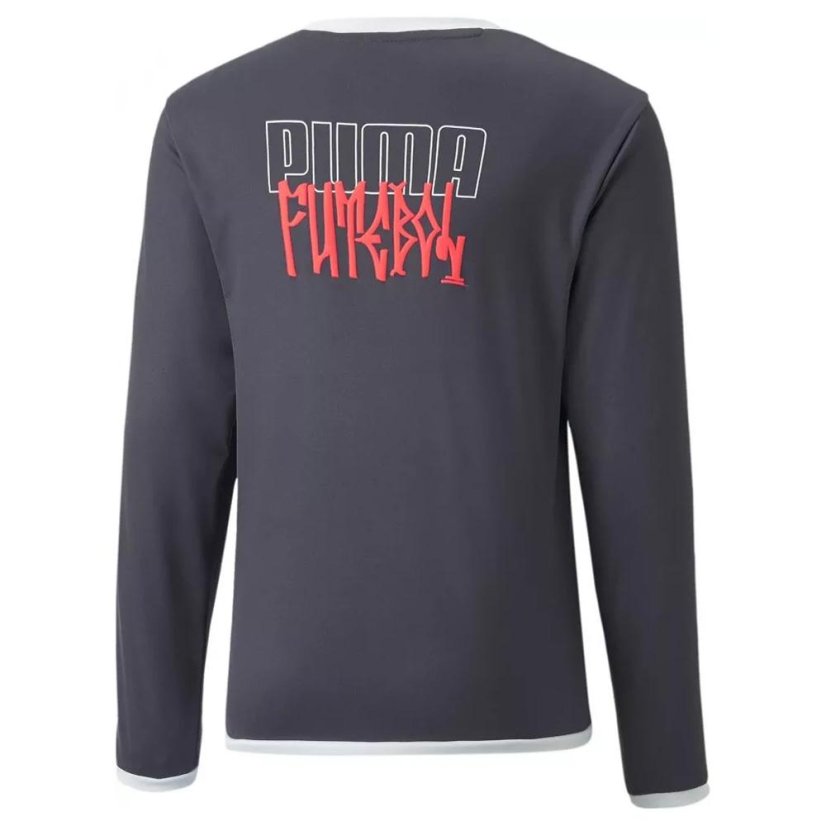 Koszulka dziecięca Puma Neymar Jr Graphic Tee - Kolor: Szary, Rozmiar: 164