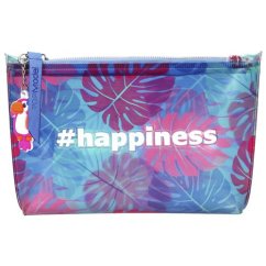 Top Model Happiness Tropical Blue Cosmetic Bag