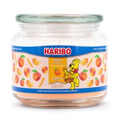 Svíčka Haribo střední, Peach Paradise