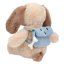 Milo the Plush Dog with Princess Mimi Backpack, 26 cm