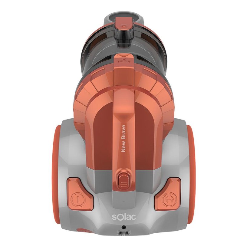 Solac AS3266 vacuum cleaner, gray-orange