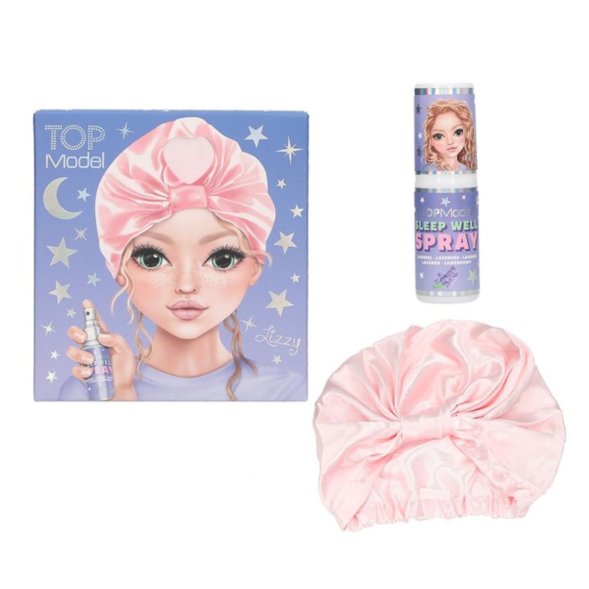 Sleep set with turban and spray Top Model Beauty & Me