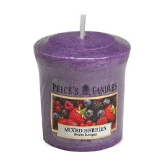 Svíčka Price´s Candles votivní, Mixed Berries