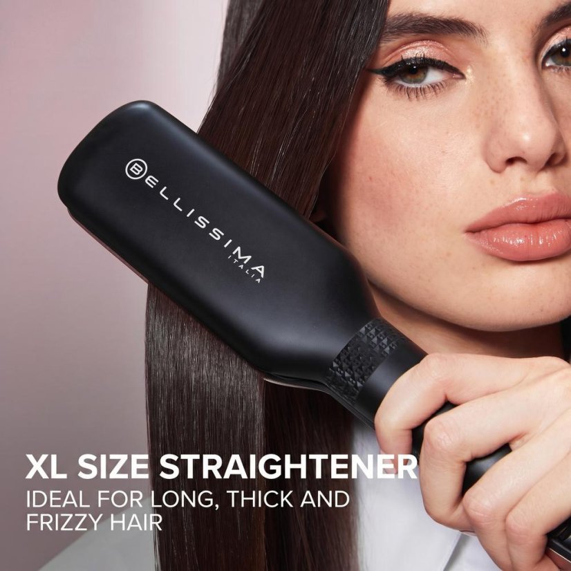 Bellissima XL Ion 11878 Black Hair Straightener