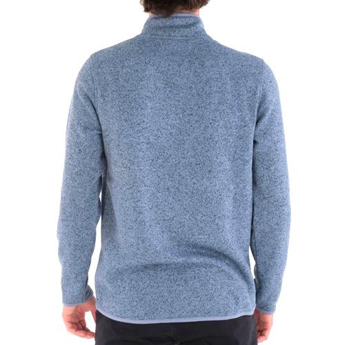 Hurley Mesa Ridgeline 1/4 férfi pulóver - Szín: Kék, Méret: XL