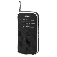 AKAI APR-350 čierne vreckové rádio