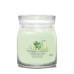 Yankee candle Signature Kerze mittelgroß, Cucumber Mint Cooler