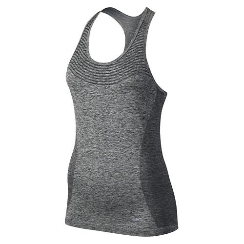 Dámské tílko Nike Dri-Fit Knit Tank Top - Farbe: Grau, Größe: S
