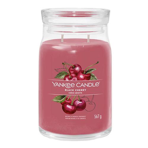 Yankee candle Signature Kerze, groß, Black Cherry