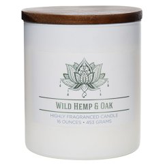 Svíčka Colonial Candle Wellness, Wild Hemp & Oak