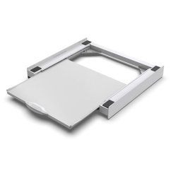 Univerzális átmeneti elem mosógép és szárító között, fa polccal Meliconi Torre Pro L60 656114