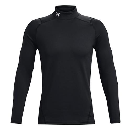 Under Armour UA CG Armour Fitted Mock férfi póló - Szín: Fekete, Méret: L