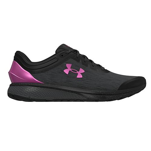 Women's Under Armour W Charged Escape3 EVOChrm Black Shoes - Color: Black, Size: 42.5