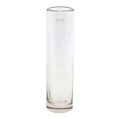 Skleněná váza DutZ Cylinder Small Clear