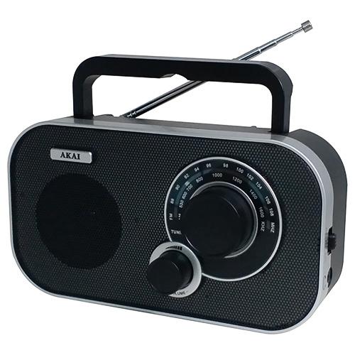 AKAI APR-5112 čierne rádio