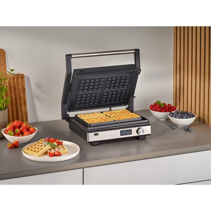 Grill kontaktowy Severin KG 2380 stal nierdzewna/czarno-srebrny