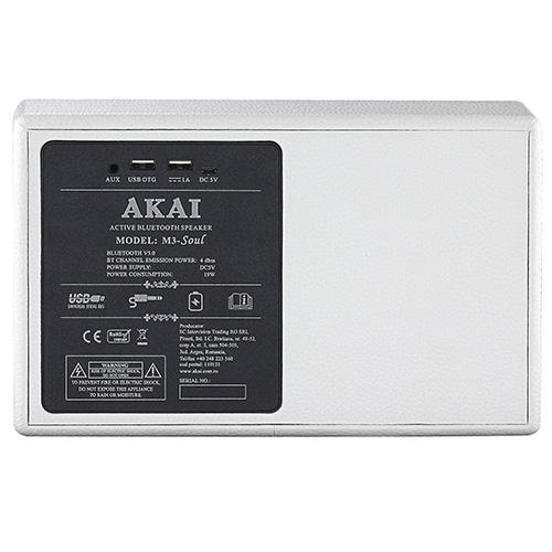 AKAI M3 SOUL speaker, white
