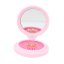 Miss Melody folding comb, two horses, pink